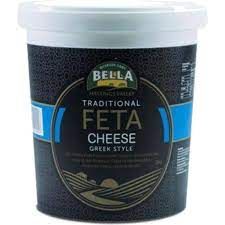 CHEESE BELLA FETA GREEK STYLE 2KG