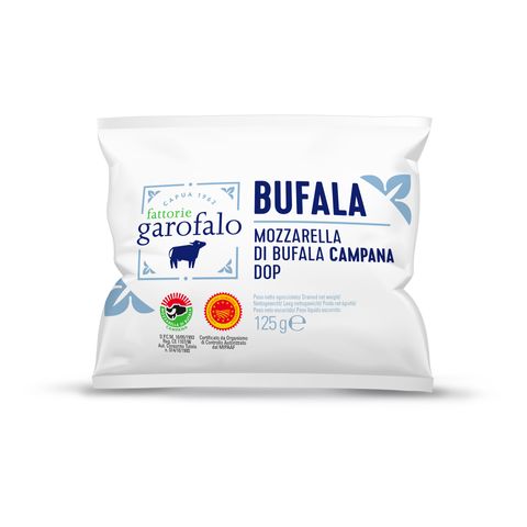 CHEESE FATTORIE GAROFALO BUFFALO MOZZARELLA 125G