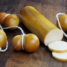 CHEESE - BBMOZZ SMOKED PROVOLONE (SCAMORZA) P/KG