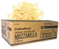 CHEESE CABOOLTURE SHREDDED MOZZARELLA 12KG