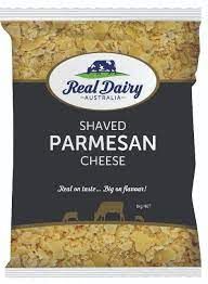 CHEESE REAL DAIRY PARMESAN SHAVED 1KG