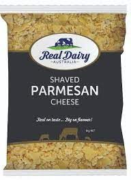 CHEESE - REAL DAIRY PARMESAN SHAVED 1KG