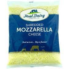 MOZZARELLA SHREDDED 2KG