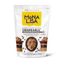 DARK CHOCOLATE CRISP PEARLS 3KG MONA LISA