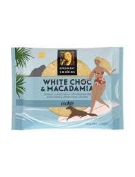 BYRON BAY COOKIES S/WRAPPED - WHITE CHOCOLATE MACADAMIA 60g x12