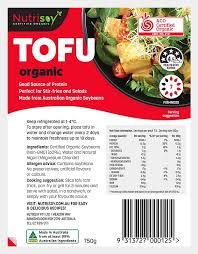 TOFU - NUTRISOY ORGANIC 750G