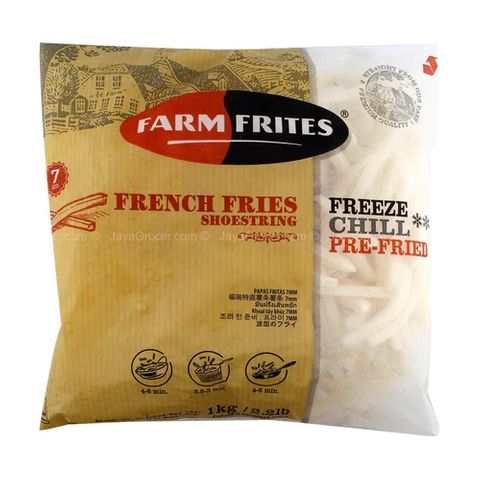 FRIES - FARM FRITES SHOESTRING 12.5KG