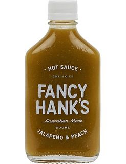 FANCY HANKS JALAPENO & PEACH SAUCE 200ML