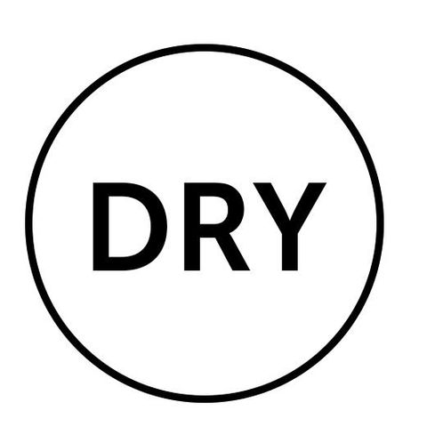 Round Button Cap / DRY / White-Black