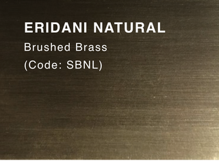 ERIDANI NATURAL (Brushed Brass)