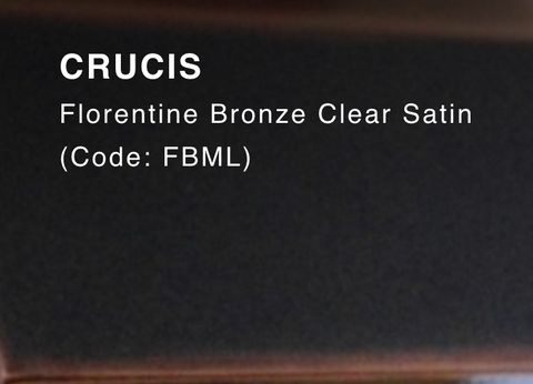 CRUCIS (Florentine Bronze Clear Satin)