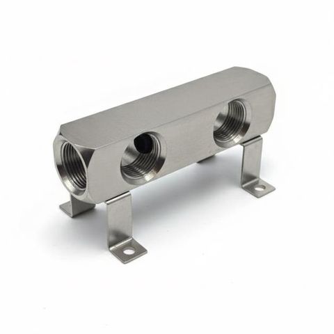 Block Manifold c/w Bracket / 2 Way