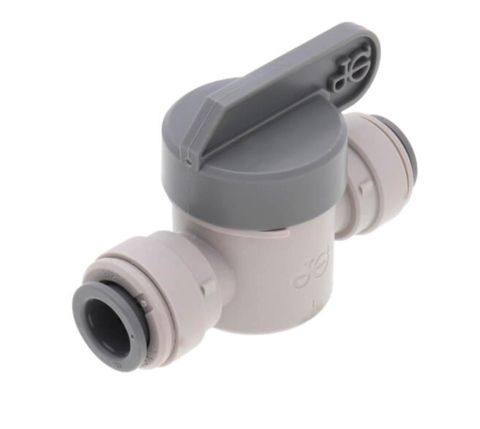 JG / Shut Off Valve / 1/2" / Grey Acetal