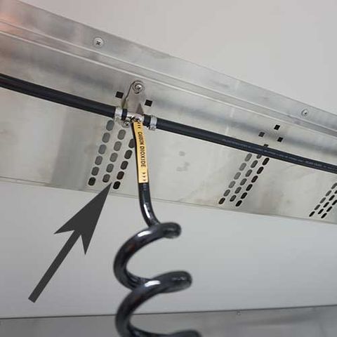 Mounting Board / Gas Line Panel SS/ 2400x150mm