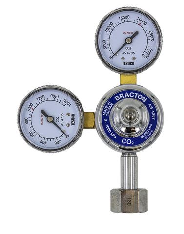 Pressure Gauge / 30,000 kPa CO2 1/4" NPT Suit RT1BCDSP