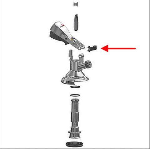 Keg Coupler Handle Hinge Pin / Micromatic