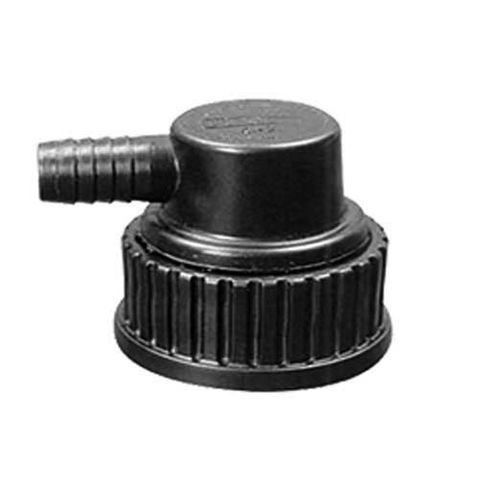 BIB Connector / Elbow 3/8" Barb / Black / Generic / Scholle 1910L