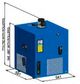 Icebank / VERTICAL / 3/4HP / 25Kg Bank / 6 Coil / BLUE (Last Unit)
