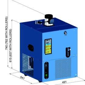 TE-50 L / 1/2 aspera compressor / 4 lines / UK  **CHANGE PLUG**