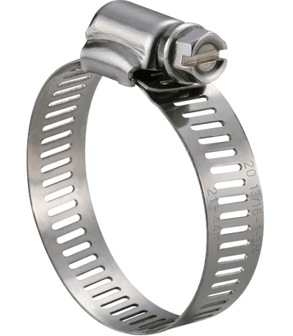 Worm Drive Clamp / Stainless / 25-51mm