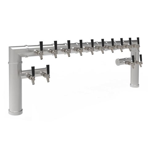 Font / HARLEM DUAL TIER / Flooded / Stainless / 12W