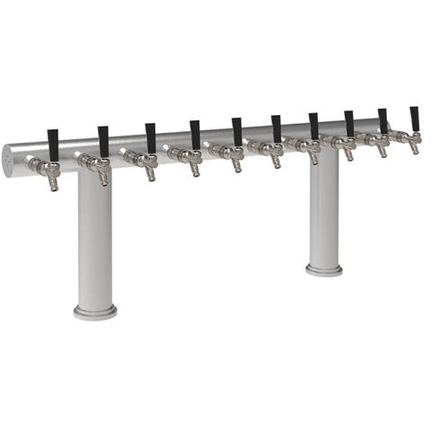 Font / ADELAIDE DUAL POST TEE BAR / Flooded / Stainless / 14W