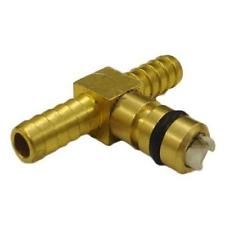 Flojet Gas Shut-off Brass / Tee