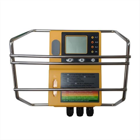 Stainless CO2 Gas Monitor Protective Cage