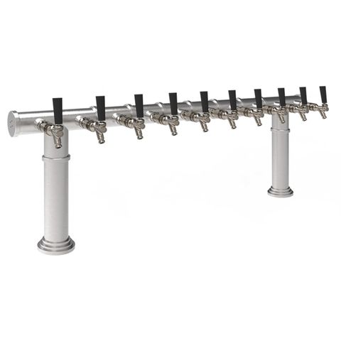 Font / LONG ISLAND TEE / Flooded / Stainless / 8W