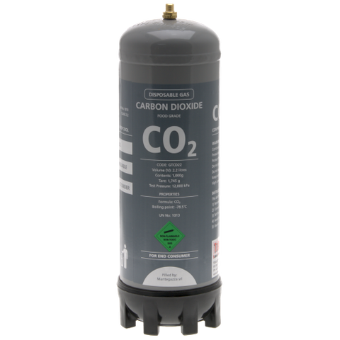 Disposable Gas Cylinder/Food Grade/CO2/2.2Lt