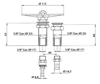 Glass rinser