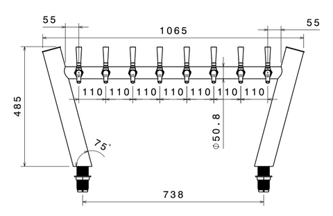 Font / Thredbo Goalpost / Stainless / 8w