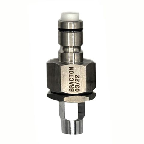 B-Lock Adaptor S/S Blcv 6mm (suits 6.35x9.5mm tube)