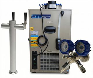 2 Tap Icebank Kit (3 Coil 2x20+13m) + 2W Tee Bar + Tap + Regulator
