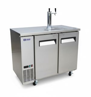 Keg Fridge / Stainless / 2 Door/ Fridge Only (font sold separately)