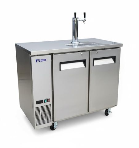 Keg Fridge / Stainless / 2 Door/ Fridge Only (font sold separately)