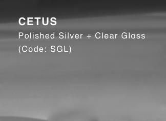 CETUS (Polished Silver & Clear Gloss)