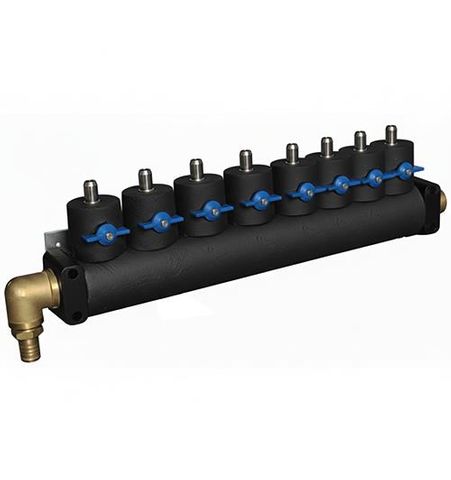 Glycol Manifold / Return / 12 Point