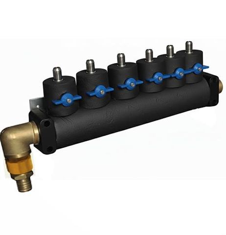 Glycol Manifold / Supply / 4 Point / 1 Pump