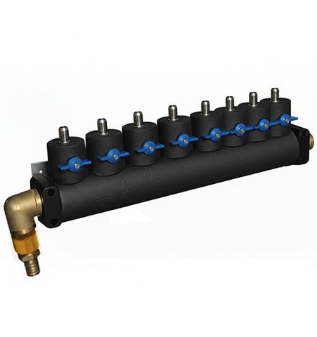 Glycol Manifold / Supply / 8 Point / 2 Pump