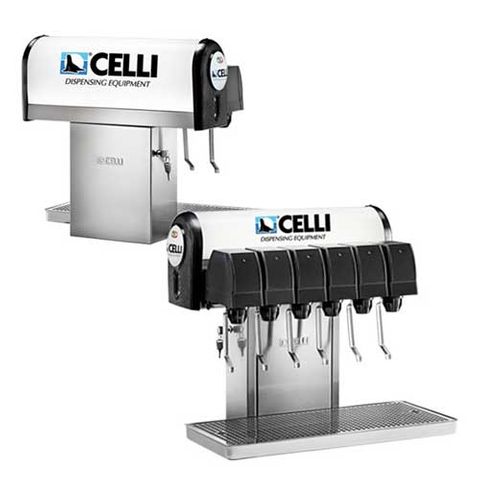 PostmixTower/Adria/NoLogo)6V with trans / UF-1 valve blocks (NO VALVES)