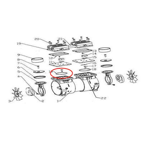 Air Intake Main Gasket (ACB152 / 304)