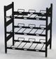 BIB RACK 3 SHELVES X 2 BOXES UNDERCOUNTER FLAT PACK (733x808mm)