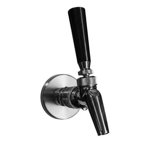 Wallmount plate with satin cover / 3/4" BSPF Spigot to 5/16"JG