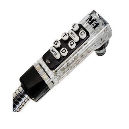 Wunderbar Gun / BLACK 8 Button / 6 Syrup+Stil+Soda 60" Flow/C (DNP)