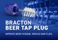 BEER TAP PLUG BRACTON PACK OF 10