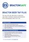 BEER TAP PLUG BRACTON PACK OF 50