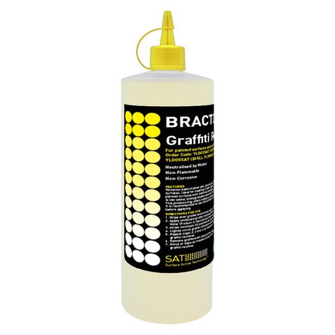 GRAFFITI REMOVER YELLOW LABEL "PAINTED SURFACES"
