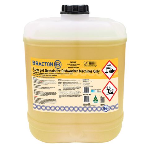 KITCHEN DESTAIN LOW PH 20LTR AUTO DISH WASHING MACHINE LIQUID