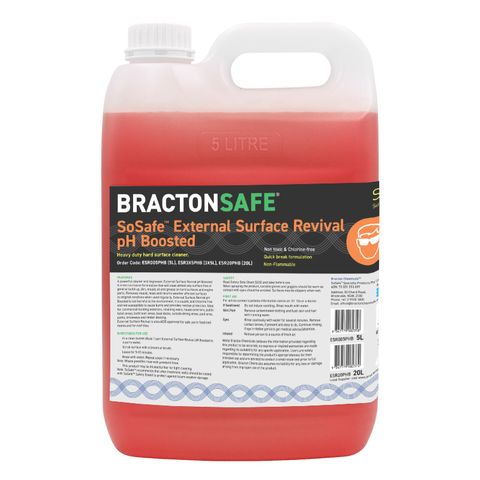 OUTDOOR CLEANING PH Boosted 5LTR So Safe EXTERNAL SURFACE REVIVAL
